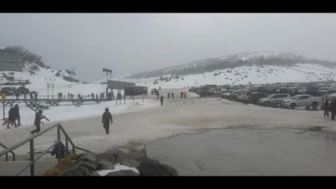 Perisher Valley Stock Footage 279028726