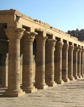 Peristyle Foto stock