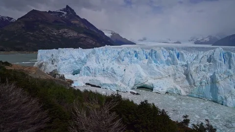 Perito Moreno Glacier high angle Stock Footage 73224900