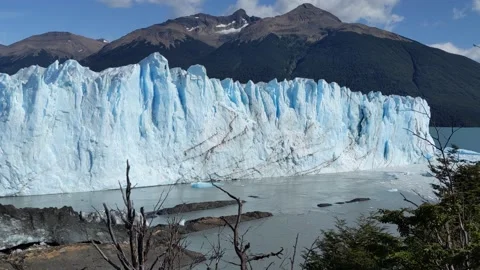 Perito Moreno Glacier in Patagonia Stock Footage