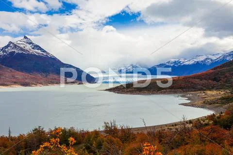 The Perito Moreno Glacier Stock Photos