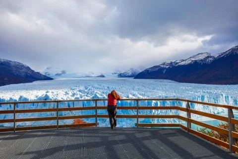The Perito Moreno Glacier Stock Photos