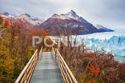 The Perito Moreno Glacier Stock Photos