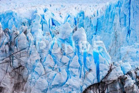 The Perito Moreno Glacier Stock Photos