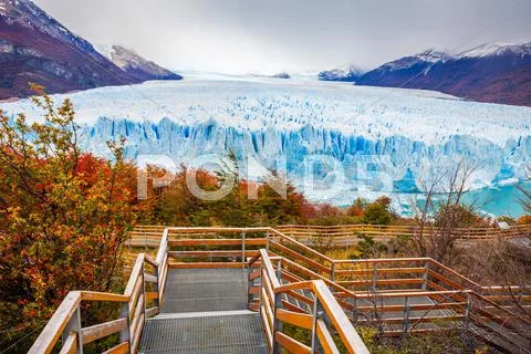 The Perito Moreno Glacier Stock Photos