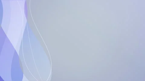 Periwinkle and lavender organic wave shapes flow in a seamless loop 動画素材 340957571