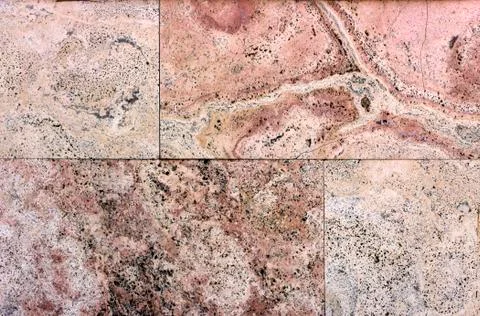 Perla classic travertine texture background Stock Photos