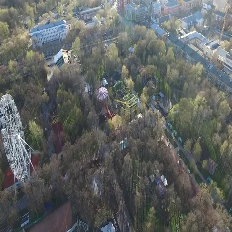 Perm city view from high Stock-Footage 69550753