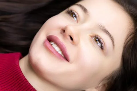 Permanent lip makeup Stock Photos