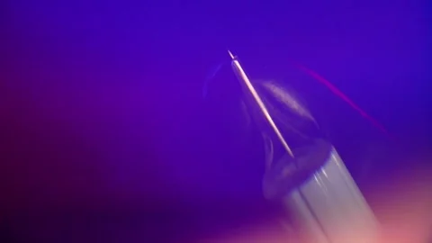 Permanent makeup needle Stock Footage 287678814