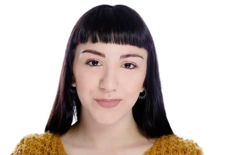 Permanent makeup. Permanent tattooing of eyebrows Stock Photos