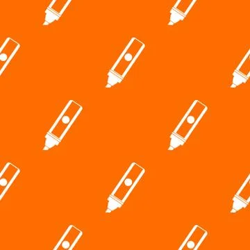 Permanent marker pattern seamless Stock Illustration