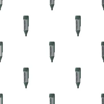 Permanent marker pattern seamless vector イラスト素材