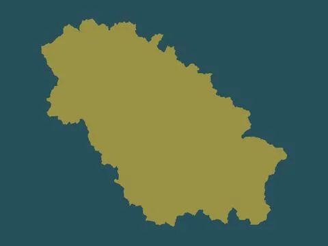 Pernik, Bulgaria. Solid color shape Stock Illustration