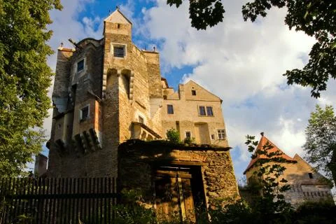 Pernštejn - castle Stock Photos