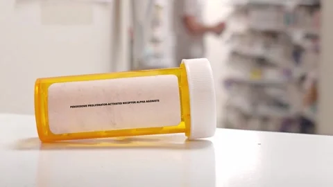 PEROXISOME PROLIFERATOR-ACTIVATED RECEPTOR ALPHA AGONISTS fibrate lipid lowering Stock Footage 346727850