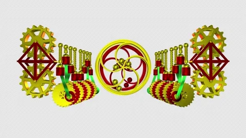 Perpetual motion machine Stock Footage 165815960