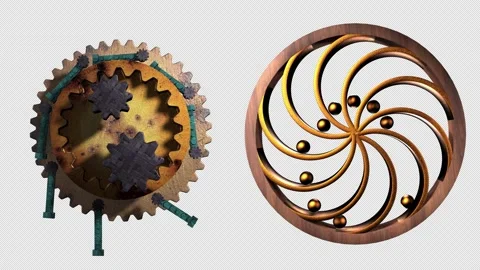 Perpetual motion machine Stock-Footage 165823901