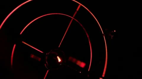 Perpetual Space Balls Red 스톡 동영상 20564663