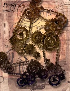 Perpetuum mobile Stock Illustration