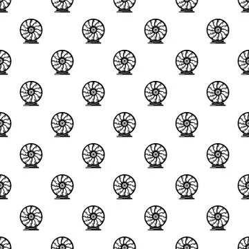 Perpetuum mobile pattern vector seamless Stock Illustration