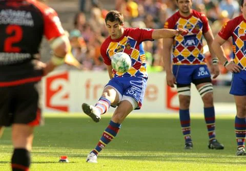 Perpignan's fullback Porical Stock Photos