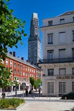 Perret tower in Amiens Stock Photos