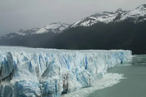 Perrito moreno glacier argentina Stock Photos