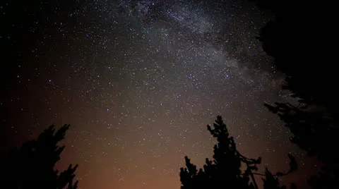 Perseids meteor shower timelapse Stock Footage 11830743
