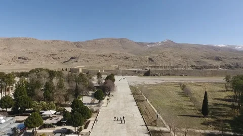 Persepolis Aerial002 Video stock 249868573