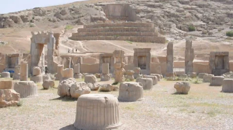 Persepolis, Iran 스톡 동영상 33626885