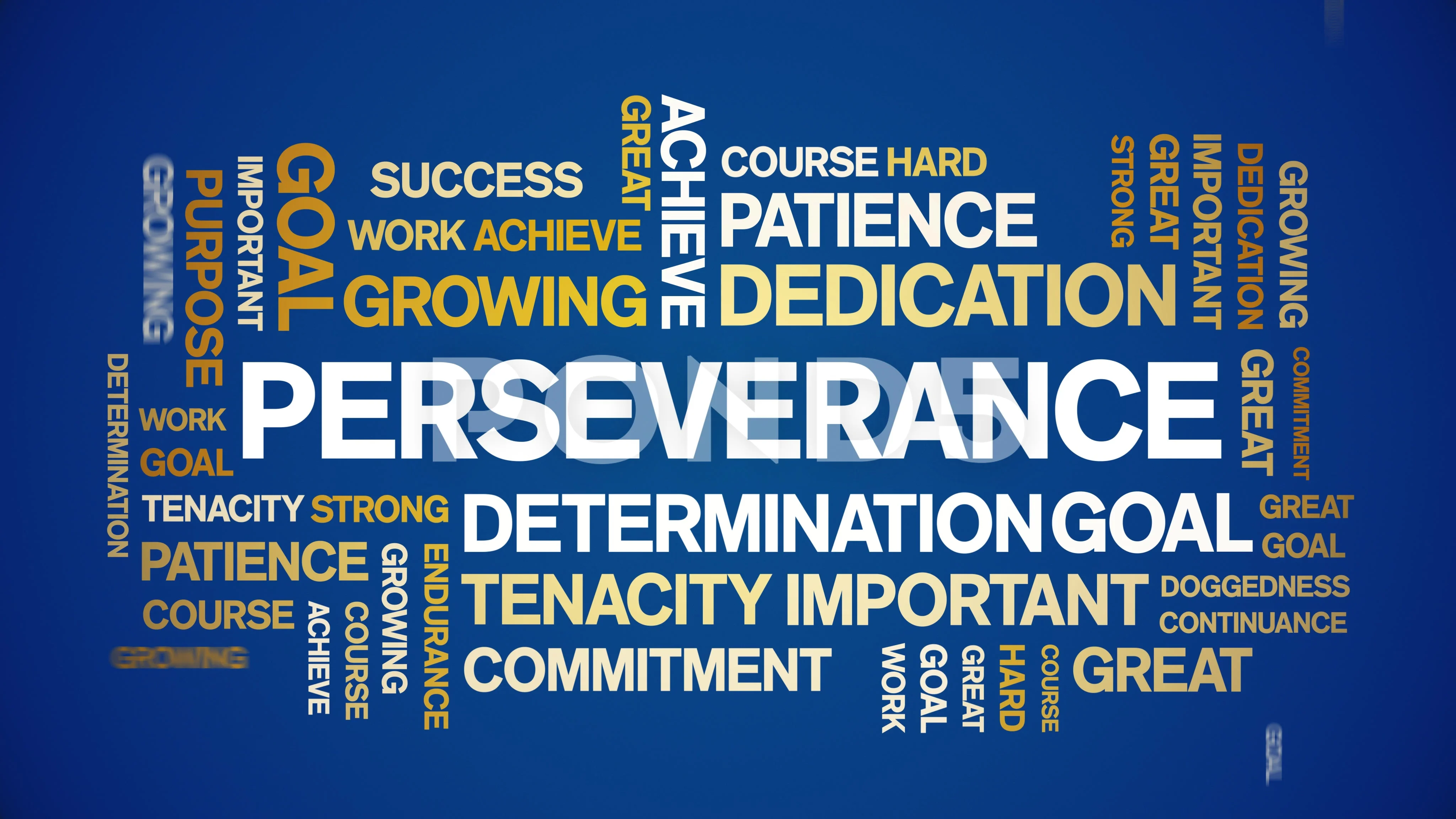 perseverance word