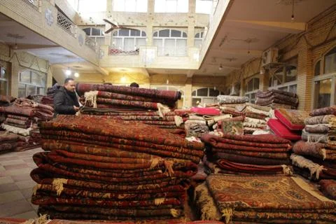Persian carpet Stock Photos