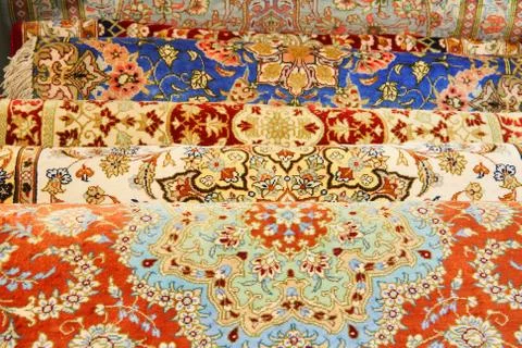 Persian carpets Foto stock