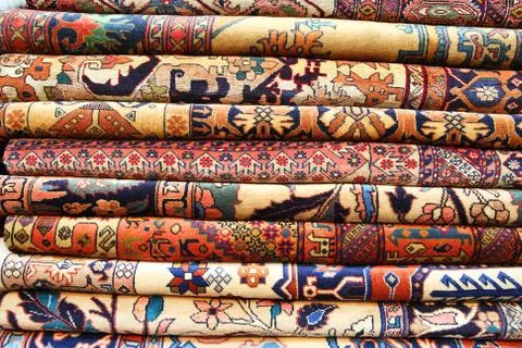 Persian carpets Foto stock
