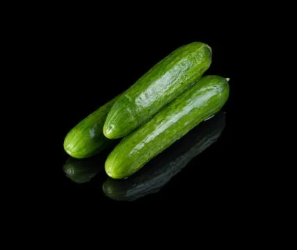 Persian cucumbes. Stock Photos