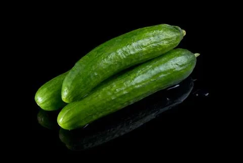 Persian cucumbes. Stock Photos