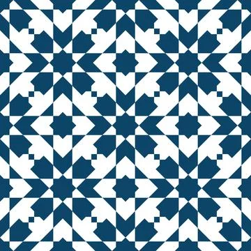 Persian geometric Islamic pattern for Ramadan card Stock Illustration