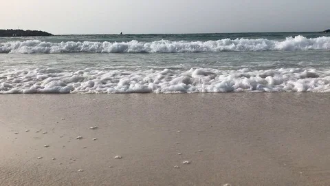 Persian Gulf Waves Stock Footage 90725732