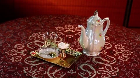 Persian Tea Stock-Footage 44761689
