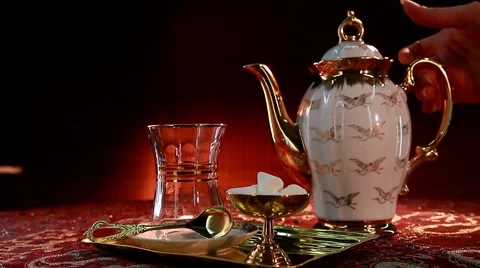 Persian Tea Stock-Footage 44762692
