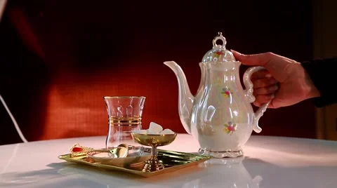 Persian Tea Stock-Footage 44762791