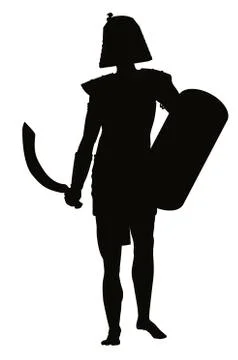 Persian. Warriors Theme Stock Illustration