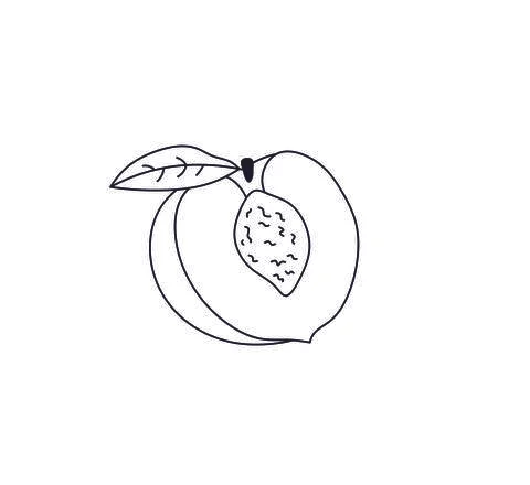 Persik Stock Illustration