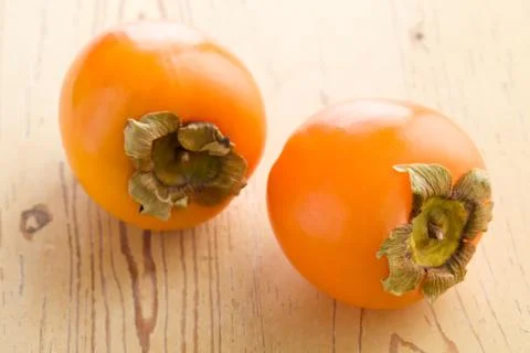Persimmon fruit Stock Photos