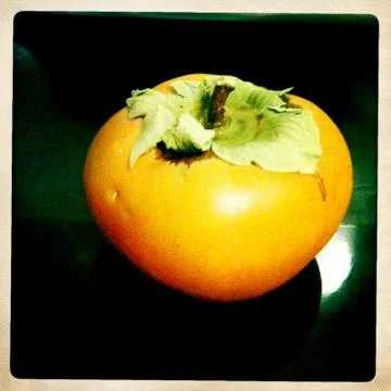 Persimmon Fruit  Stock Photos