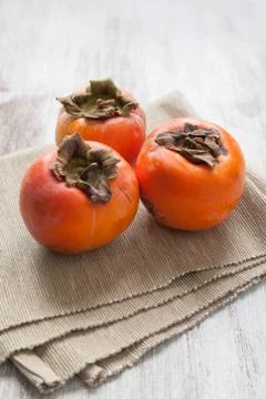 Persimmon fruit Stock Photos