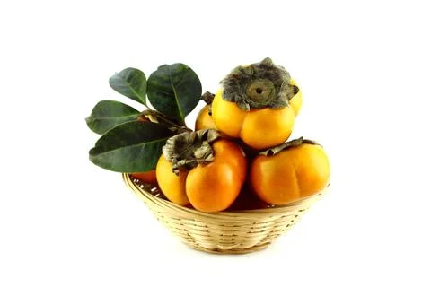 Persimmon fruit Stock Photos