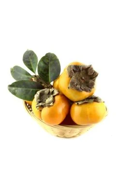 Persimmon fruit Stock Photos