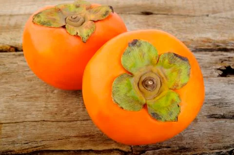Persimmon fruit Stock Photos